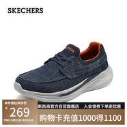 斯凱奇（Skechers）男子休閑鞋一腳蹬210812 海軍藍(lán)色/NVY 41 