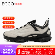 ECCO愛步BIOM戶外防水運動鞋 春季男士徒步鞋登山鞋 健步C蹤跡803324 砂礫灰803324-50675 39 (245mm)