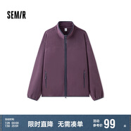 森馬（Semir）夾克男冬抗靜電外套搖粒絨情侶上衣109724108203