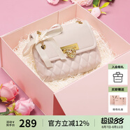 歐時納（JUST STAR）包包女款2025年新款輕奢斜挎包高級感ck風(fēng)小方包七夕情人節(jié)禮物女