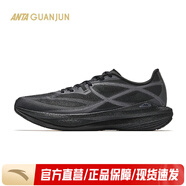 安踏（ANTA）輕風(fēng)丨運動(dòng)鞋夏季新款網(wǎng)面透氣通勤輕便路跑男女休閑百搭防滑跑鞋 黑/城堡灰/石板灰-2 41