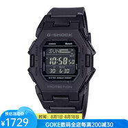 卡西歐（CASIO）戶外運(yùn)動(dòng)手表薄新品GDB500藍(lán)牙計(jì)步器日常訓(xùn)練運(yùn)動(dòng)表 經(jīng)典黑 46.3 × 41.5 × 11 mm