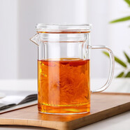 奇思貓玻璃泡茶壺飄逸杯公道杯功夫茶壺茶水分離泡茶杯耐高溫茶具