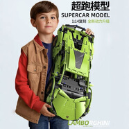 樂高積木蘭博基尼V12遙控賽跑車6-12歲男孩拼裝生日禮物兒童玩具 蘭博基尼大?！径Y盒裝】靜態(tài)版