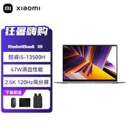 小米 紅米REDMI Book 14/16 2024款酷睿商務(wù)辦公輕薄本 小米16 i5-13500H 16G 1T 灰 標(biāo)配
