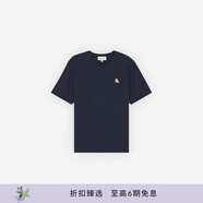 Maison Kitsune【魏大勛同款】男女春夏慵懶狐貍經(jīng)典系列T恤 P476【藏青色】 M