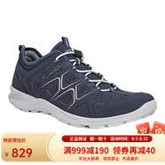 ECCO愛步男鞋戶外網(wǎng)孔透氣多功能運動鞋熱酷系列825774黑色保稅倉發(fā)貨 藍色-51406 39