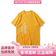 優(yōu)衣庫(kù)（UNIQLO）周刊少年jump圣斗士印花直筒男女同款黃色 黃色 XL