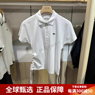 LACOSTEPF9589-102025春夏新款女士收腰短袖polo衫 70V/白色 均碼 34