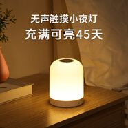 大頭人（datouren）小夜燈嬰兒喂奶夜燈臥室床頭燈氛圍燈睡眠燈充電老人伴睡拍拍燈