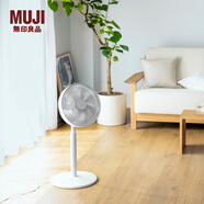 無印良品（MUJI）高度可調(diào)節(jié)DC風扇 電風扇 家用 一級能效 落地扇 LAL5CC5S 白色