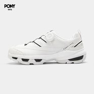 PONY1972秋季新款 男子Goya城市戶外防滑支撐運(yùn)動鞋跑步鞋 244M1GA01RW 本白 41.5