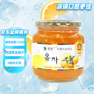 全南蜂蜜柚子茶580g  韓國原裝進口果醬VC水果茶 搭配早餐冷熱沖飲0脂