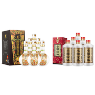 小糊涂仙（普仙）52度 整箱&四特酒弘韻 特香型白酒52度558ml*6瓶