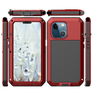 蘋果14手機(jī)殼13pro max三防殼鎧甲保護(hù)硅膠套iPhone12mini 11 SE 蘋果三防鎧甲【中國(guó)紅】 iPhone 6s Plus