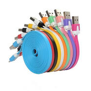 摩古V8數據線(xiàn)加長(cháng)1m/2m/安卓手機USB面條充電器線(xiàn)批發(fā) 安卓數據線(xiàn) 1米V8安卓