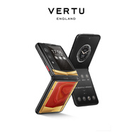 VERTU【滿(mǎn)萬(wàn)返千 保價(jià)雙十一】威圖緯圖奢品手機QUANTUM新品量子AI智能體小折疊屏手機FLIP商務(wù)禮物禮盒 全黃金火山紅纏絲瑪瑙 16GB+1TB 官方標配