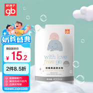好孩子（gb）奶瓶餐具清潔劑餐具清洗液果蔬清潔劑 去污清潔 400ml