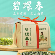 宸府梅家碧螺春綠茶葉2025年新茶高山一級綠茶濃香型口糧茶傳統紙包裝250g 碧螺春綠茶傳統紙包裝250g