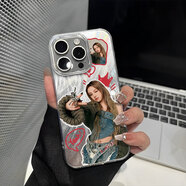 KYODO宋雨琦蘋(píng)果手機殼高顏值羽紗適用真我紅米OPPO小米vivo榮耀90華為 宋雨琦4715LK 蘋(píng)果15