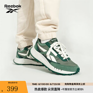 Reebok銳步官方24新品男女CL LEGACY W+蕾格西黑武士休閑復古跑鞋 100222340 復古軍綠 38.5 (24.5cm),US: 6.5