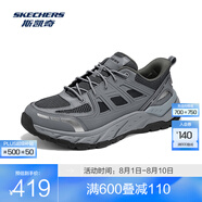 斯凱奇（Skechers）男士老爹鞋211258 炭灰色/CHAR 42