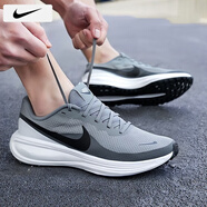 耐克（NIKE）男鞋跑步鞋 25夏季新款運動鞋耐磨登山休閑鞋子男網(wǎng)面透氣慢跑鞋 004-革命者8/深灰色/曬圖退10 40.5 （內(nèi)長255mm）