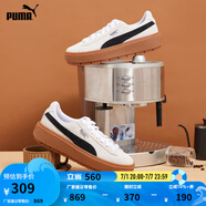 彪馬（PUMA）【厚底鞋】復(fù)古增高松糕鞋女低幫休閑鞋PLATFORM365830 白-黑色-15 37