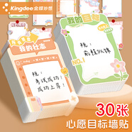 Kingdee心愿墻貼賀卡卡片中高考加油勵(lì)志祝福貼文字明信片墻貼 畢業(yè)班級畢業(yè)紀(jì)念學(xué)生留念 BCBQ117