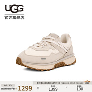UGG春季新款男士舒適厚底復古老爹休閑鞋1167070CERA|陶土褐白色 41