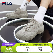 FILA 斐樂官方跑步鞋男鞋2025春夏休閑鞋運(yùn)動(dòng)鞋撞色輕便掠奪者