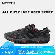 邁樂(lè )（Merrell）MERRELL邁樂(lè )戶(hù)外鞋男ALL OUT BLAZE透氣溯溪防滑休閑鞋