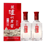 瀘州老窖老窖股份公司 濃香型白酒 純糧食酒 宴席送禮禮物【品牌熱賣(mài)】 52度 500mL 2瓶 精品特曲 07-08年份