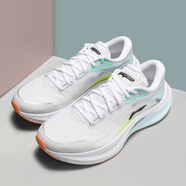 李寧（LI-NING）越影4代跑步鞋男女款2025秋季新款情侶簡(jiǎn)約戶(hù)外運(yùn)動(dòng)鞋ARHV001 男  標(biāo)準(zhǔn)白 44