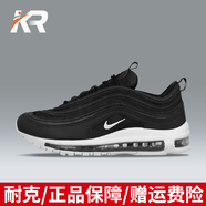 耐克（NIKE）男鞋夏季新款A(yù)ir Max 97純白子彈頭氣墊休閑舒適運(yùn)動(dòng)跑步鞋子 921826-001 黑色 44.5