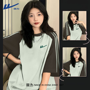 回力運(yùn)動(dòng)服女夏2025新款爆款超好看休閑短袖短褲學(xué)生減齡健身休閑穿搭
