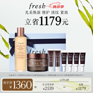 Fresh馥蕾詩紅茶淡紋塑顏禮盒(精華+面霜+精華露+面膜) 生日禮物送女友