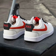 耐克（NIKE）休閑鞋男鞋夏季新款Court Royale低幫板鞋皮面運(yùn)動(dòng)鞋749747-010 DM1187-101帆白/黑/大學(xué)紅 41