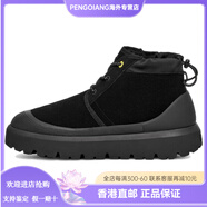 UGGNeumel Weather Hybrid 保暖防滑 圓頭保暖 短筒 雪地靴 同款 黑 黑色 43