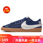 耐克NIKE男板鞋緩震透BLAZER LOW運(yùn)動鞋DR9865-400深藏青44