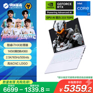 機械革命【國家補貼20%】極光X酷睿i7HX 16核游戲本筆記本電腦(i7-13700HX 16G 1T RTX4060 2.5K屏 白)