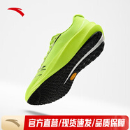 安踏（ANTA）柏油路霸3V丨運動鞋男Vibram氮科技競訓跑鞋男耐磨跑步鞋子男 熒光綠-9 42