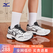 美津濃（MIZUNO）【SPEED 2K】千禧復古跑鞋男女同款運動(dòng)鞋緩震舒適透氣跑步鞋 09/銀黑 36 (225mm)