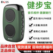 DOSS【幫下載音樂】德國阿希莫無線藍(lán)牙音箱戶外插卡音響運(yùn)動(dòng)跑步便攜式小音響騎行低音炮收音機(jī)隨身聽 曠野幽綠【禮盒包裝 +運(yùn)動(dòng)臂帶+掛繩】 32G內(nèi)存卡+讀卡器+可幫下載歌曲