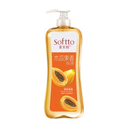 索芙特（softto）洗發(fā)水蓬松柔亮發(fā)絲滋潤(rùn)洗頭水持久留香洗頭膏男女士通用 木瓜香氛沐浴露1kg