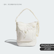 ADIDAS/阿迪達(dá)斯休閑包格紋男女手拎包單肩包時(shí)尚腋下斜挎運(yùn)動(dòng)包水桶包 JF1209 18*13*22.5cm 均 碼