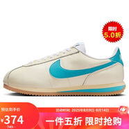 耐克NIKE休閑鞋女子板鞋阿甘鞋CORTEZ運(yùn)動鞋HF4268-113椰奶/藍(lán)38