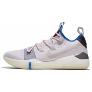 耐克（NIKE）KobeAD科比德魯聯(lián)賽圓頭防滑輕便低幫籃球鞋男款白灰 41