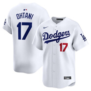 NBA KIDS美職聯(lián)棒球服洛杉磯道奇Dodgers17號Shohei Ohtani球衣大谷翔平 17號1款 M