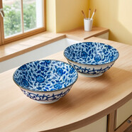 美濃燒（Mino Yaki）日本進(jìn)口復古湯碗大號家用陶瓷餐具面碗沙拉碗